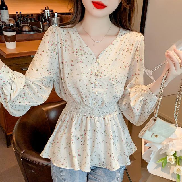 Women Formal Wear Korean - Langarmhemden für Damen, kariert, Button-Down, übergroß,