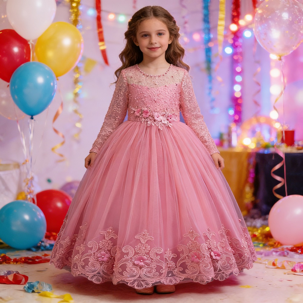 Women'S Formal Wear For Girls - Mädchenkleid Lange Kleider für Mädchen im