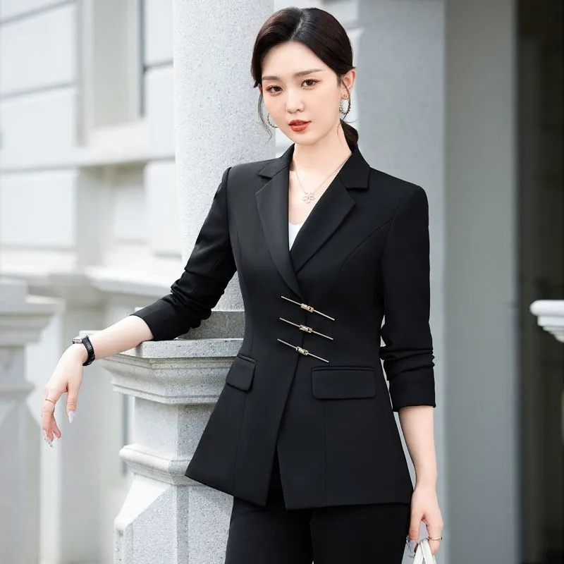 2025 mode Weiß Rot Schwarz Bla – Women Formal Wear Blazer Set Bewertung und Preis