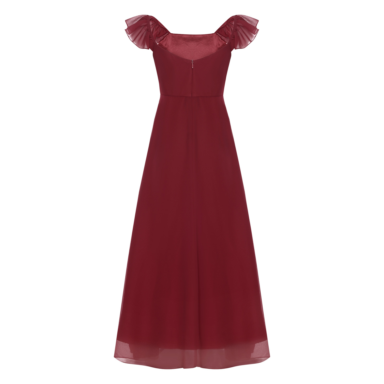 Mädchen Rüschenärmel Chiffon A – Women'S Formal Wear For Girls Bewertung und Preis