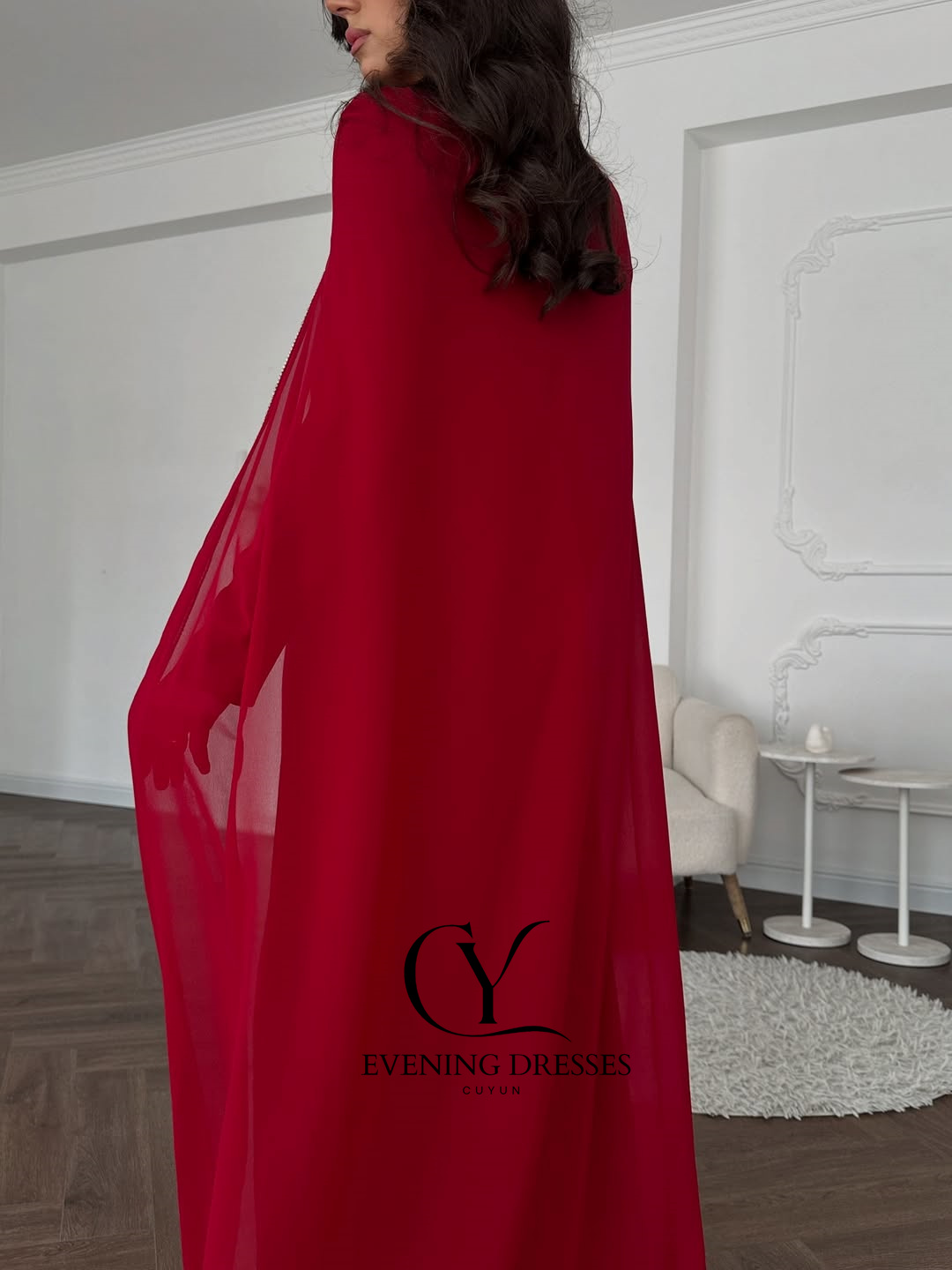 CUYUN Rot Saudi Frauen Abendkl – Women Formal Wear Dubai Bewertung und Preis