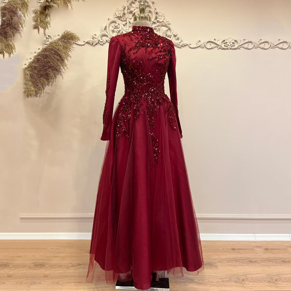 Perlen knöchel lang eine Linie – Formal Wear Gowns For Women Bewertung und Preis