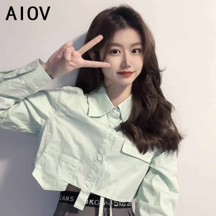 Langarm-Shirts für Damen, gest – Women Formal Wear Korean Bewertung und Preis