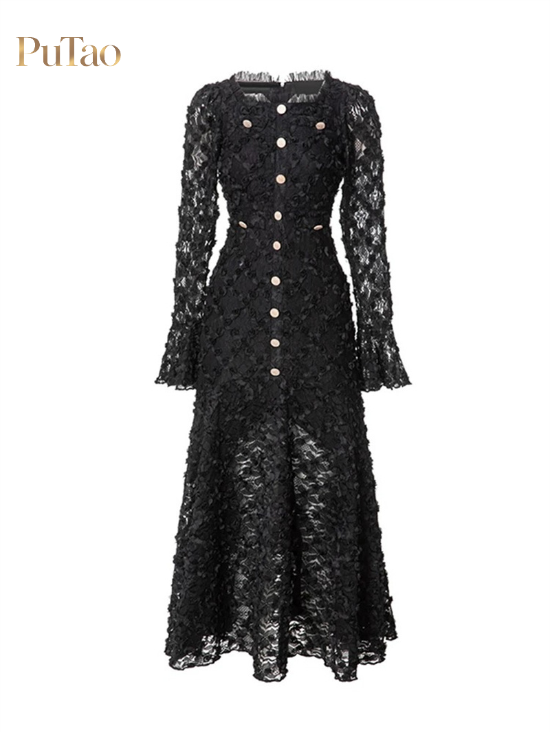 Putao 3D-Blumenspitzen-Meerjun – Women Formal Wear Dubai Bewertung und Preis
