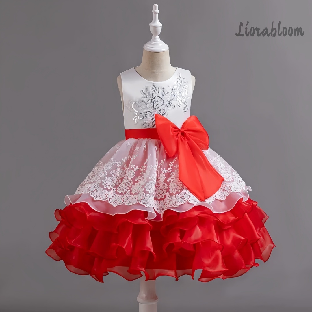 Mädchenkleid mit großer Schlei – Women'S Formal Wear For Girls Bewertung und Preis