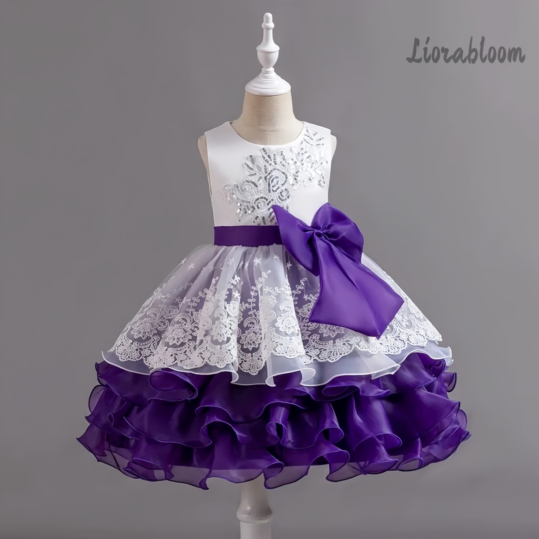 Mädchenkleid mit großer Schlei – Women'S Formal Wear For Girls Bewertung und Preis