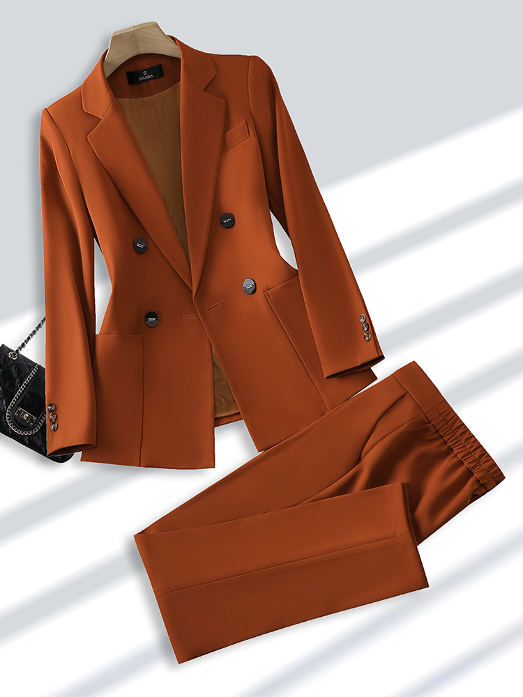 Mode Damen Hosen anzug formell – Women Formal Wear Blazer Set Bewertung und Preis