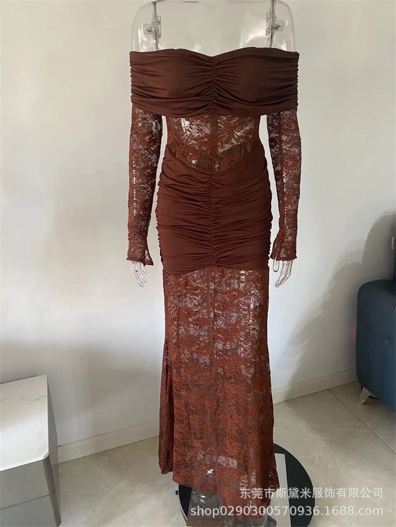 Sexy Spitze Meerjungfrau Fraue – Formal Wear Gowns For Women Bewertung und Preis