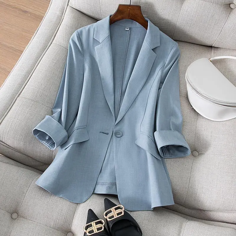 Jacke Damen bekleidung Slim Fi – Women Formal Wear Korean Bewertung und Preis