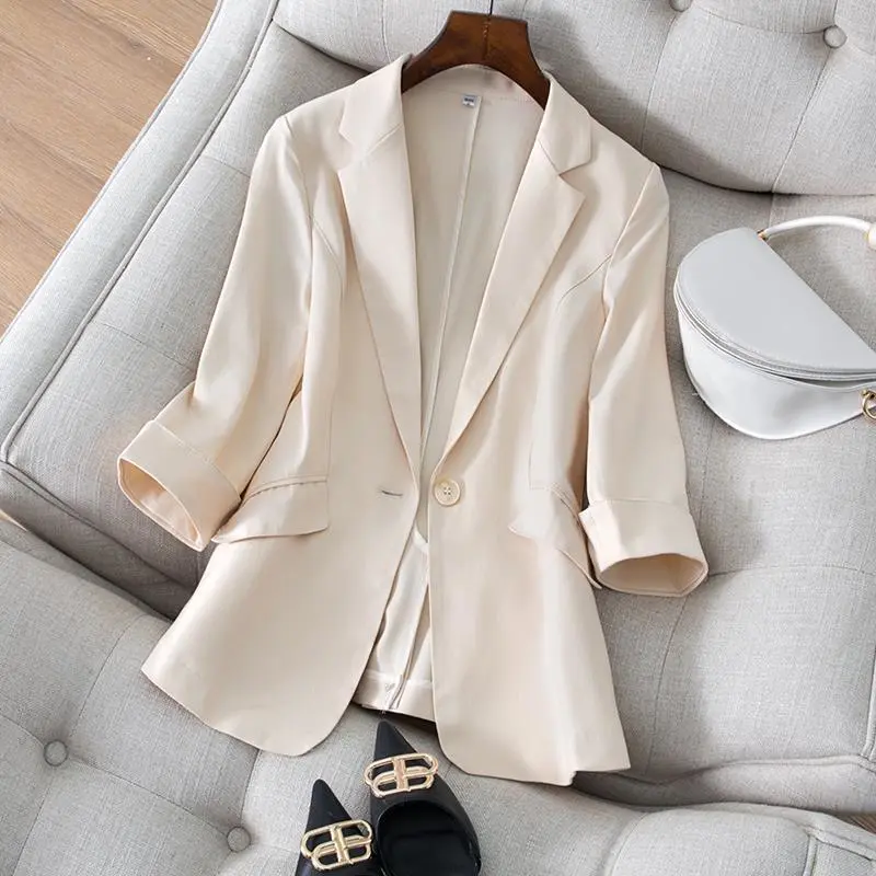 Jacke Damen bekleidung Slim Fi – Women Formal Wear Korean Bewertung und Preis