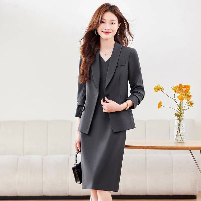 Hochwertiger Stoff für Damen,  – Women Formal Wear Blazer Set Bewertung und Preis