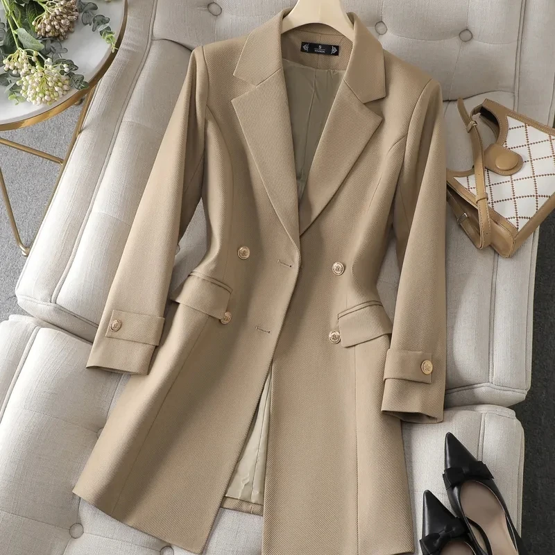 Herbst Winter Jacke Frauen Lan – Women Formal Wear With Blazer Bewertung und Preis