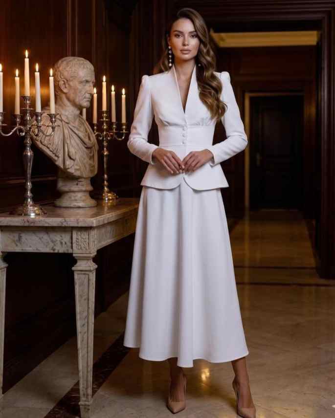 Elegantes Zweiteiler-Damenanzu – Women Formal Wear Blazer Set Bewertung und Preis