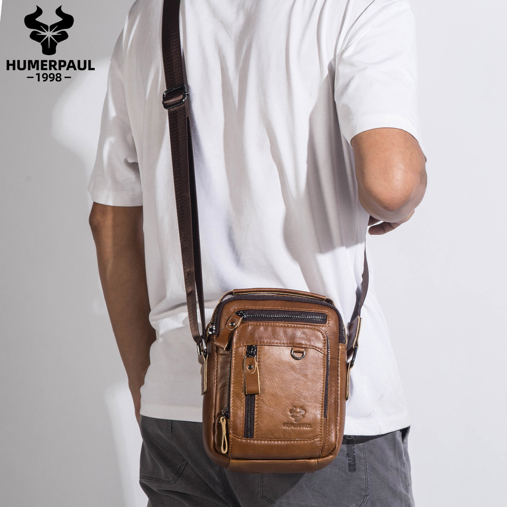 Humer paul 100% Echt leder Her – Structured Handbag Work Bewertung und Preis