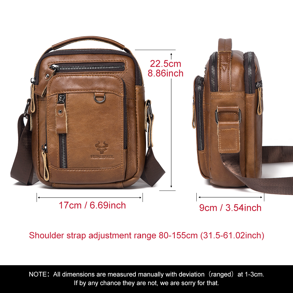 Humer paul 100% Echt leder Her – Structured Handbag Work Bewertung und Preis