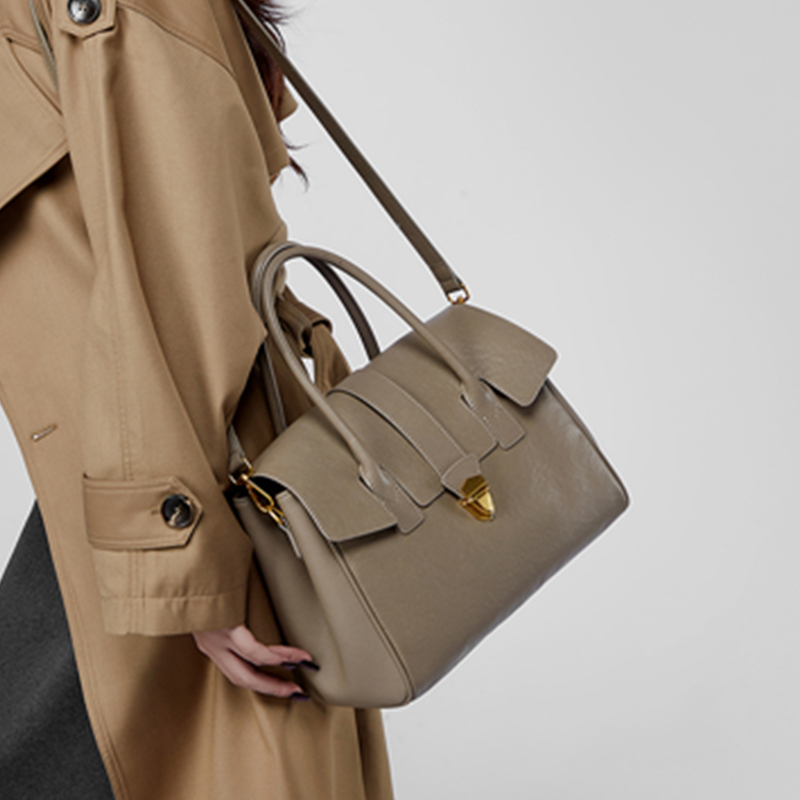 BURMINSA Echtleder-Taschen mit – Structured Handbag Work Bewertung und Preis