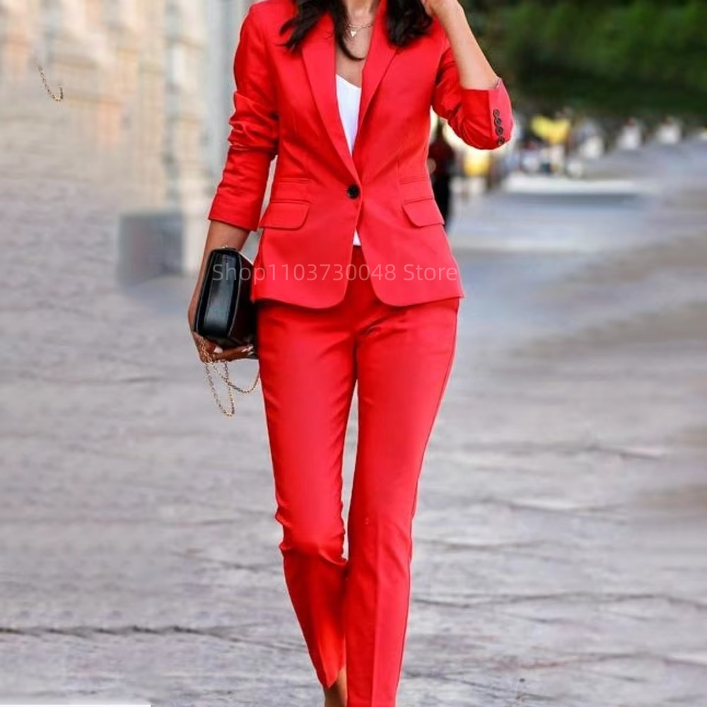 Modischer Büro-Damenanzug Blaz – Women Formal Wear Blazer Set Bewertung und Preis
